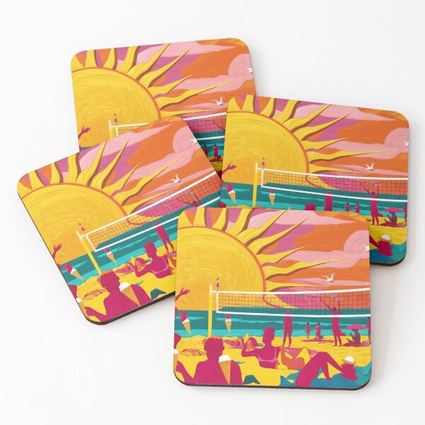 Item preview, SUMMER SCENE ON THE BEACH designed and sold by origingallery.