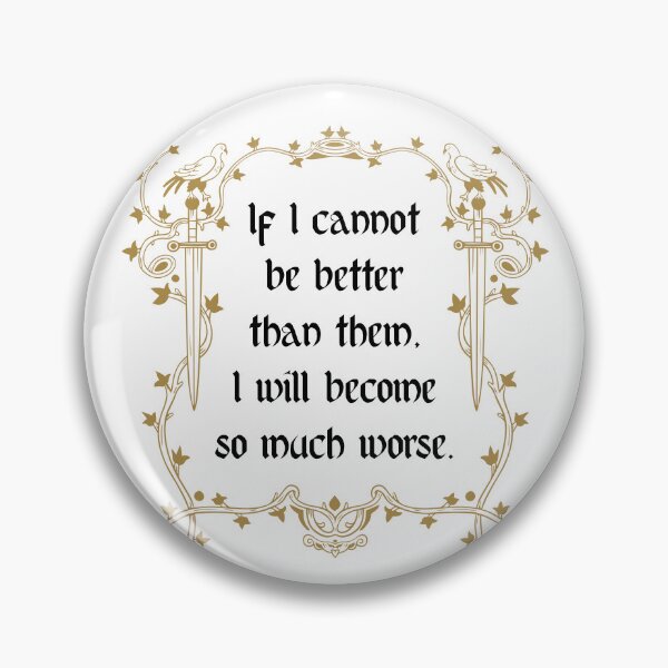 Item preview, Cruel Prince - Jude quote designed and sold by h-helladesign.