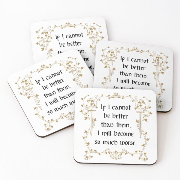 Item preview, Cruel Prince - Jude quote designed and sold by h-helladesign.