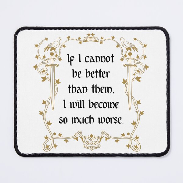 Item preview, Cruel Prince - Jude quote designed and sold by h-helladesign.