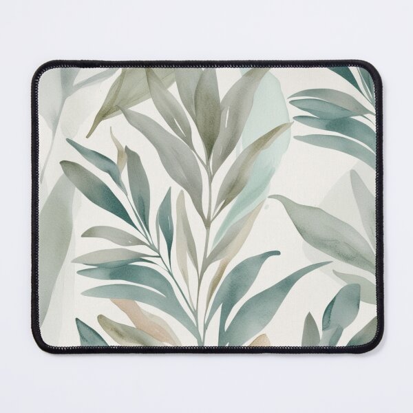 Item preview, Watercolor Leaves - Elegant Nature Pattern designed and sold by WinusYTS.