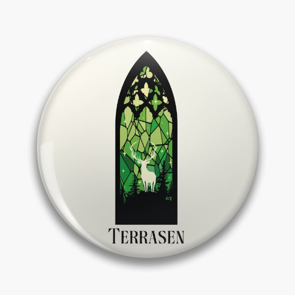 Item preview, Throne of Glass stained glass Terrasen designed and sold by h-helladesign.