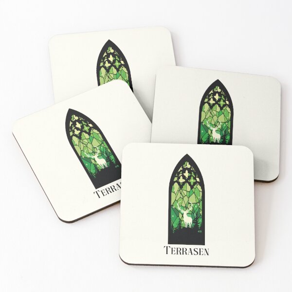 Item preview, Throne of Glass stained glass Terrasen designed and sold by h-helladesign.