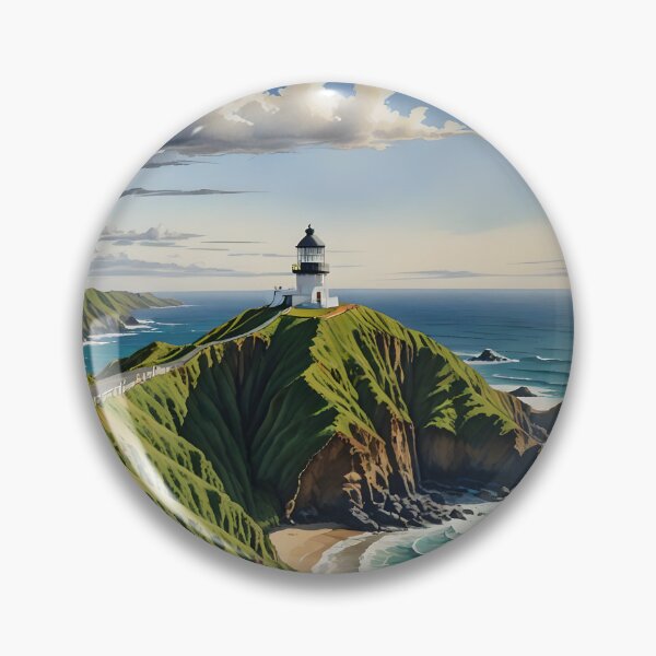 Item preview, Cape Reinga Lighthouse: Where the Tasman Sea Meets the Pacific designed and sold by LSVart.