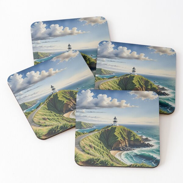 Item preview, Cape Reinga Lighthouse: Where the Tasman Sea Meets the Pacific designed and sold by LSVart.