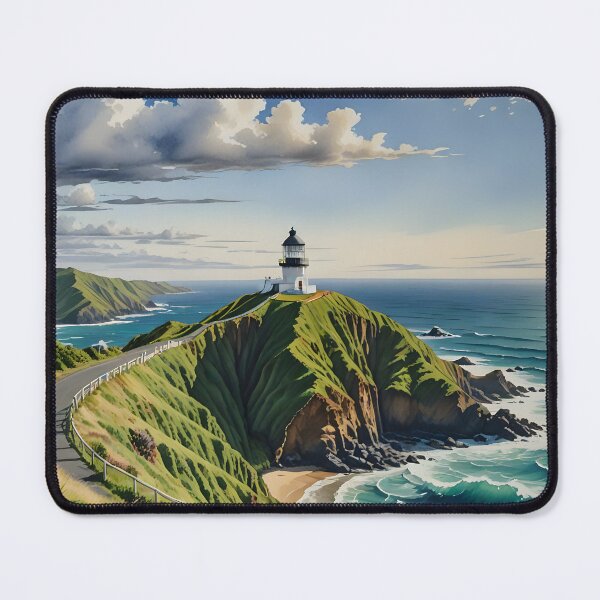 Item preview, Cape Reinga Lighthouse: Where the Tasman Sea Meets the Pacific designed and sold by LSVart.