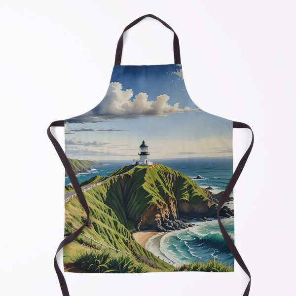 Item preview, Cape Reinga Lighthouse: Where the Tasman Sea Meets the Pacific designed and sold by LSVart.
