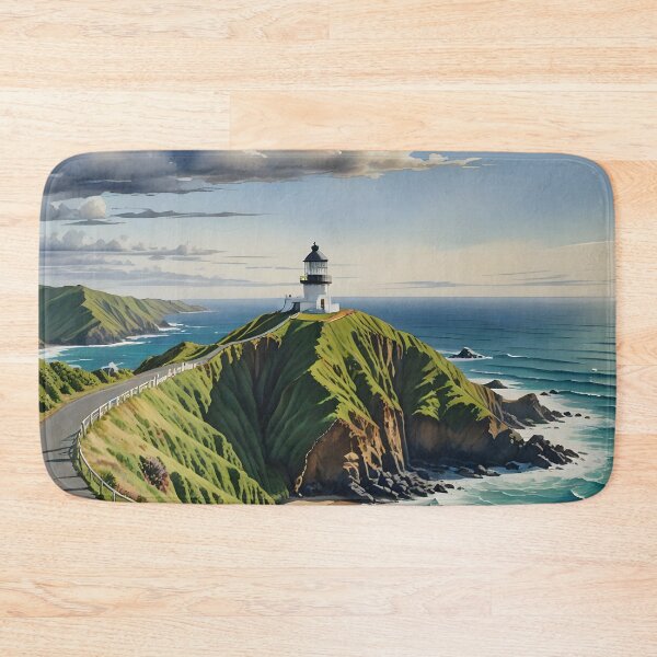 Item preview, Cape Reinga Lighthouse: Where the Tasman Sea Meets the Pacific designed and sold by LSVart.