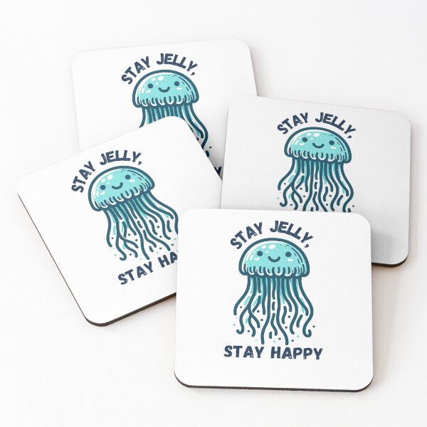 Item preview, Jellyfish cute kawaii, Stay Jelly, Stay Happy  designed and sold by FelkMariShop.