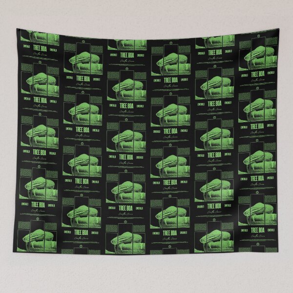 Item preview, Emerald Tree Boa Snake Owner Streetwear Reptile Keeper designed and sold by JRRTs.
