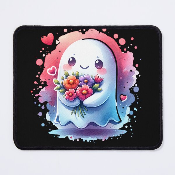 Item preview, Cozy Valentines Ghost, cute spooky Ghost Valentine designed and sold by Truck Stop One.