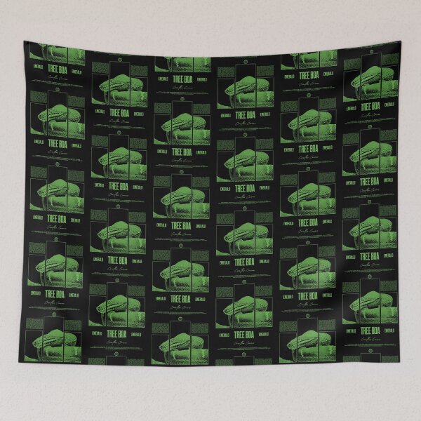 Aperçu de l'œuvre Propriétaire de serpent Boa Emerald Tree Streetwear Gardien de reptiles créée et vendue par JRRTs.
