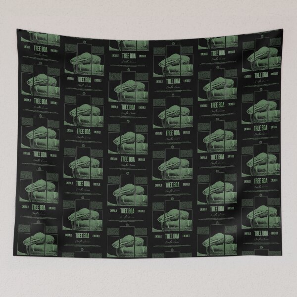 Item preview, Emerald Tree Boa Snake Owner Streetwear Reptile Keeper designed and sold by JRRTs.
