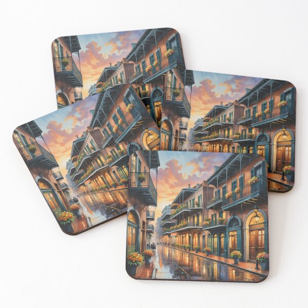 Item preview, French Quarter in New Orleans: Ornate Balconies and Southern Charm designed and sold by LSVart.