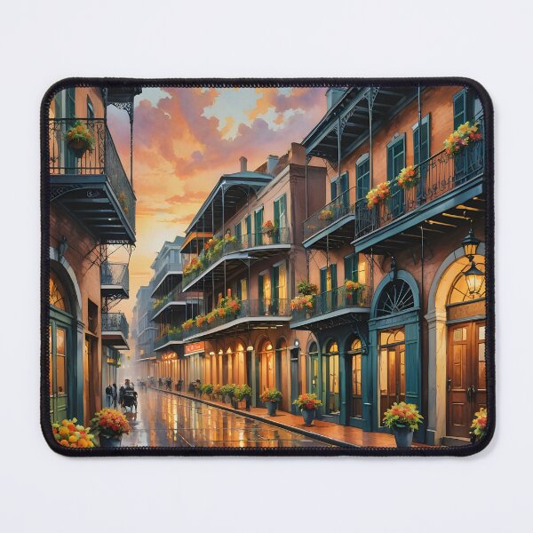Item preview, French Quarter in New Orleans: Ornate Balconies and Southern Charm designed and sold by LSVart.