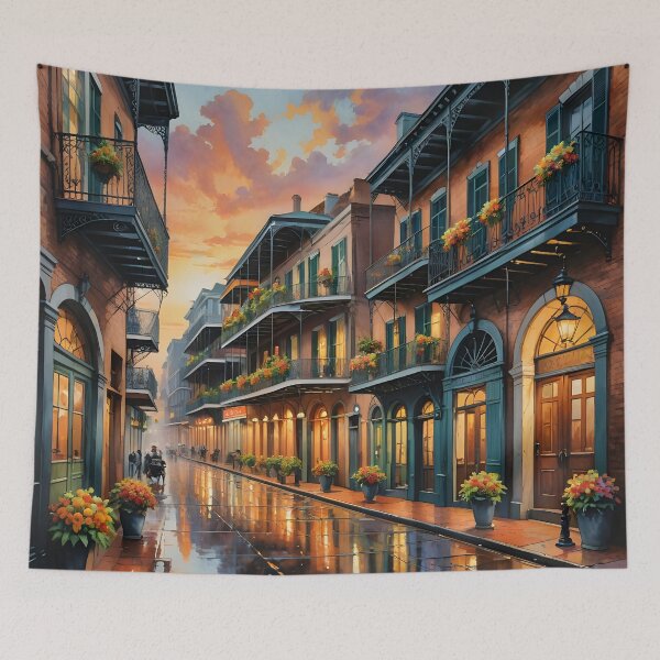 Item preview, French Quarter in New Orleans: Ornate Balconies and Southern Charm designed and sold by LSVart.