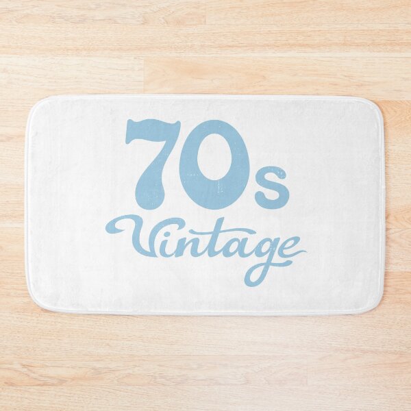 Item preview, 70s Vintage Distressed Type Blue designed and sold by NataliePaskell.