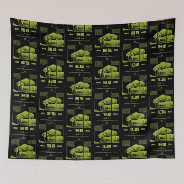 Item preview, Emerald Tree Boa Snake Owner Streetwear Reptile Keeper designed and sold by JRRTs.