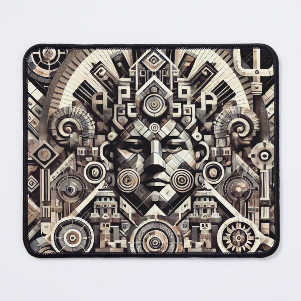 Item preview, Inca God in a Modern and Cyberpunk Style designed and sold by benja-08.