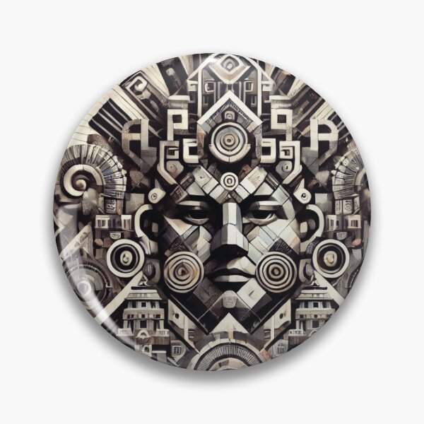 Item preview, Inca God in a Modern and Cyberpunk Style designed and sold by benja-08.