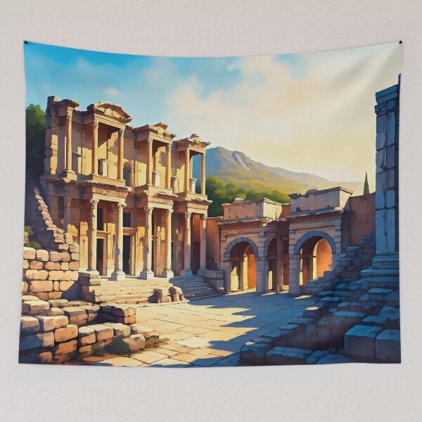 Item preview, Ephesus, Turkey: Ancient Ruins of the Library of Celsus designed and sold by LSVart.