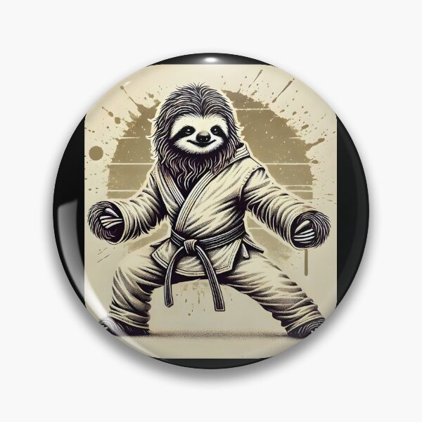 Item preview, Young Master Sloth Ninja designed and sold by FunnyBums.