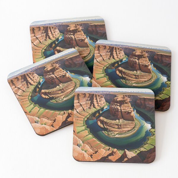 Item preview, Horseshoe Bend, Arizona: Majestic Colorado River Oasis designed and sold by LSVart.