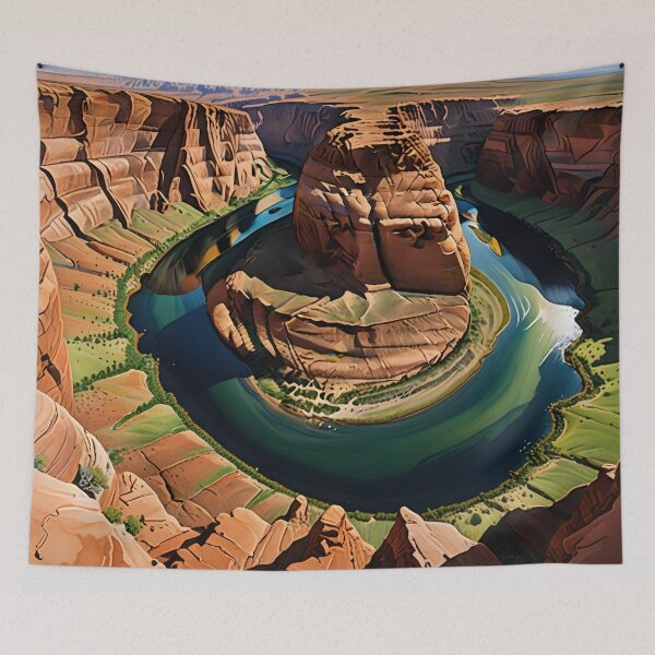 Item preview, Horseshoe Bend, Arizona: Majestic Colorado River Oasis designed and sold by LSVart.
