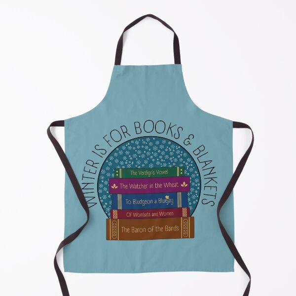 Item preview, Winter is for Books & Blankets – Book Lovers Winter Illustration designed and sold by Stacey Spivak.