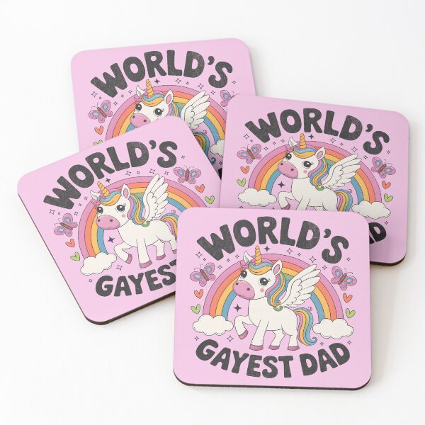 Item preview, Worlds Gayest Dad designed and sold by BeansterNL.