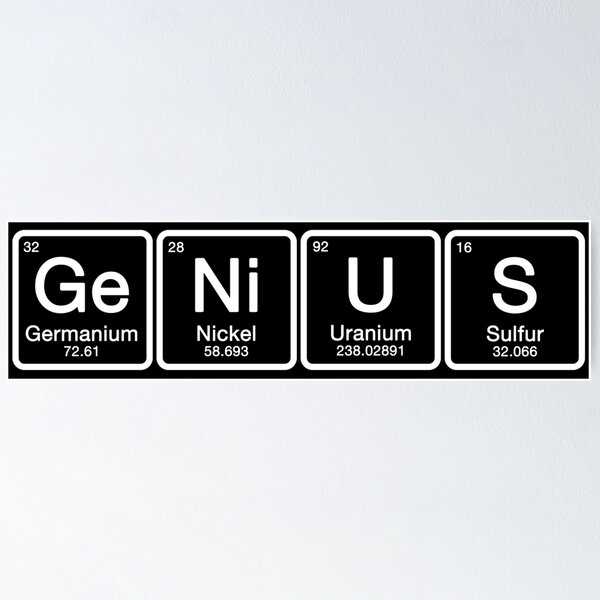 Item preview, Genius! designed and sold by Conjuration.