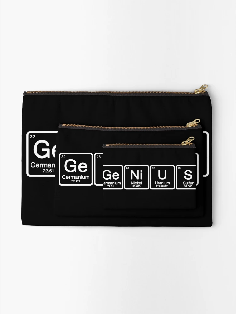 Thumbnail 2 of 4, Zipper Pouch, Genius! designed and sold by Conjuration.