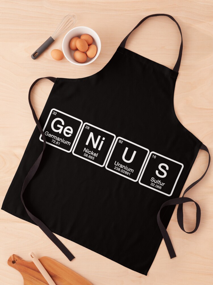 Thumbnail 1 of 6, Apron, Genius! designed and sold by Conjuration.