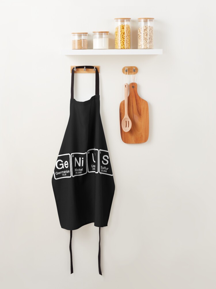 Thumbnail 4 of 6, Apron, Genius! designed and sold by Conjuration.