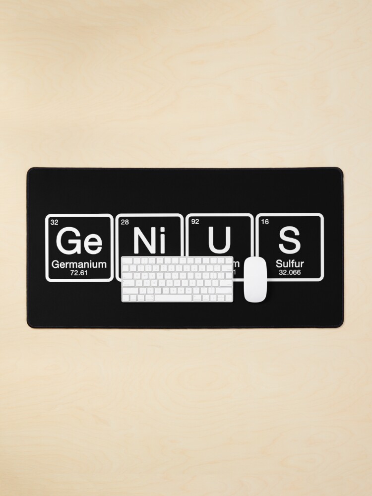 Thumbnail 1 of 5, Mouse Pad, Genius! designed and sold by Conjuration.