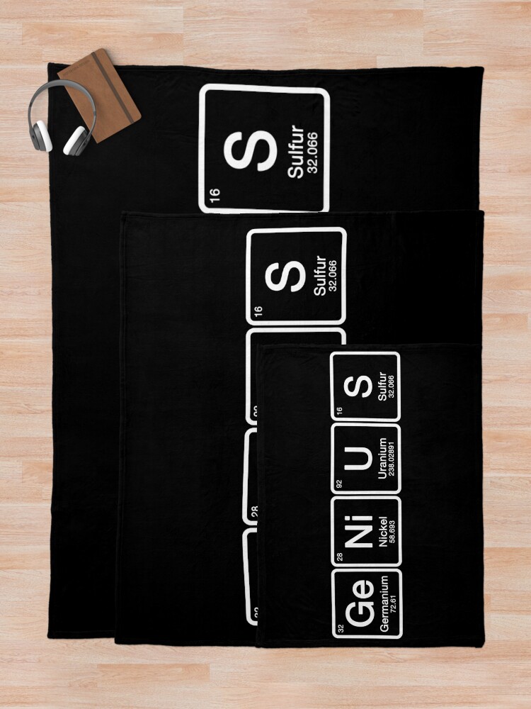 Thumbnail 5 of 6, Throw Blanket, Genius! designed and sold by Conjuration.