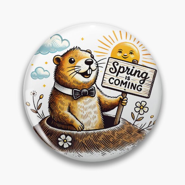 Item preview, Groundhog Day: Greetings to Spring designed and sold by LV-creator.