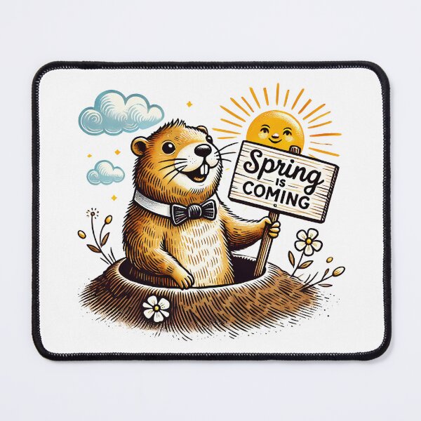 Item preview, Groundhog Day: Greetings to Spring designed and sold by LV-creator.