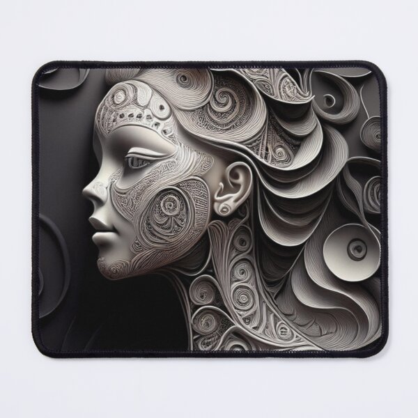 Item preview, Zentangle's girl designed and sold by Megalakaki-Art.