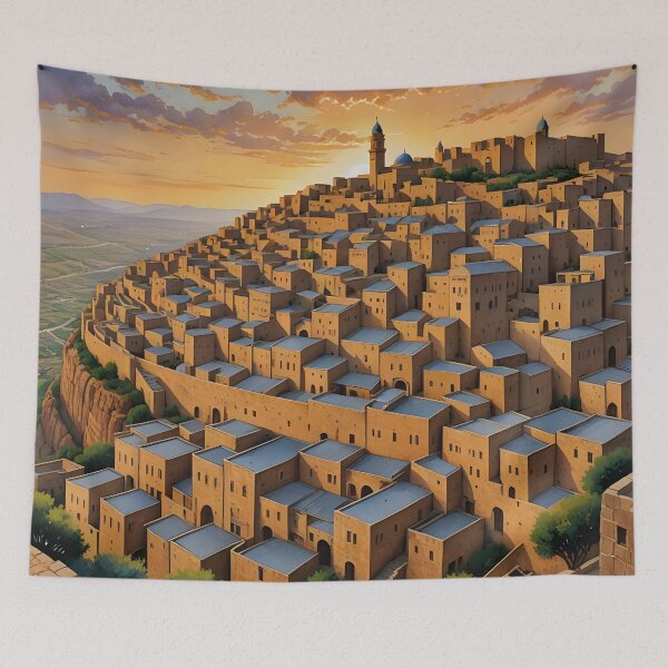 Item preview, Mardin, Turkey: Historic Sandstone Cityscape designed and sold by LSVart.
