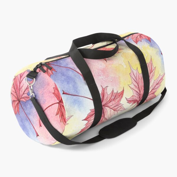 Item preview, Red and Brown Maple Leaves - Pastel Watercolor Design designed and sold by WinusYTS.