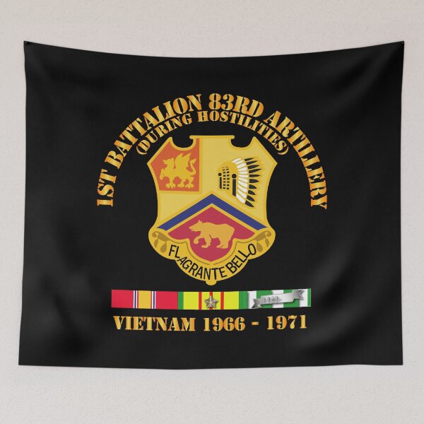 Item preview, Army - 1st Bn 83rd Artillery - Vietnam 1966 - 1971 w VN SVC designed and sold by Military Insignia Products.