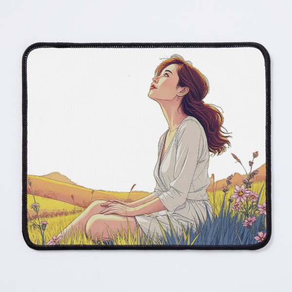 Item preview, Girl in grass designed and sold by mtmed1013.