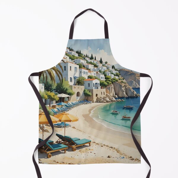 Item preview, Pefkos, Greece: Golden Sands and Turquoise Aegean Shores designed and sold by LSVart.