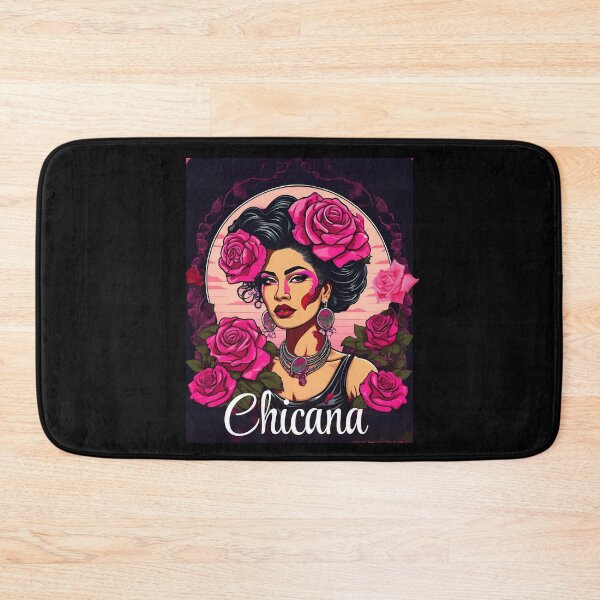 Item preview, Chicana With Roses designed and sold by SD-LA-AND-U.