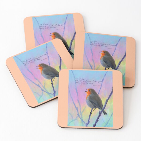 Item preview, First Bird Song of the Year Haiku English designed and sold by KarenKaspar.