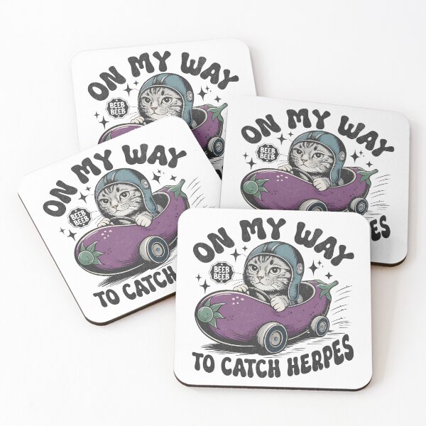 Item preview, On My Way To Catch Herpes designed and sold by BeansterNL.