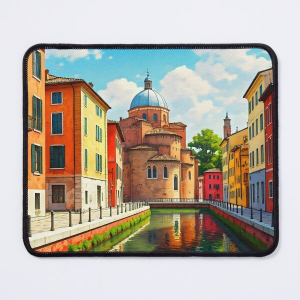 Item preview, Ravenna, Italy: Picturesque Canal and Ancient Churches designed and sold by LSVart.