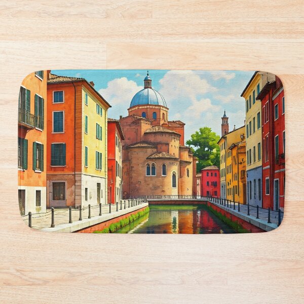Item preview, Ravenna, Italy: Picturesque Canal and Ancient Churches designed and sold by LSVart.