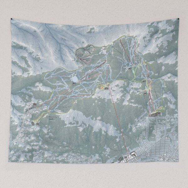 Item preview, Heavenly Resort Trail Map designed and sold by Mapsynergy.